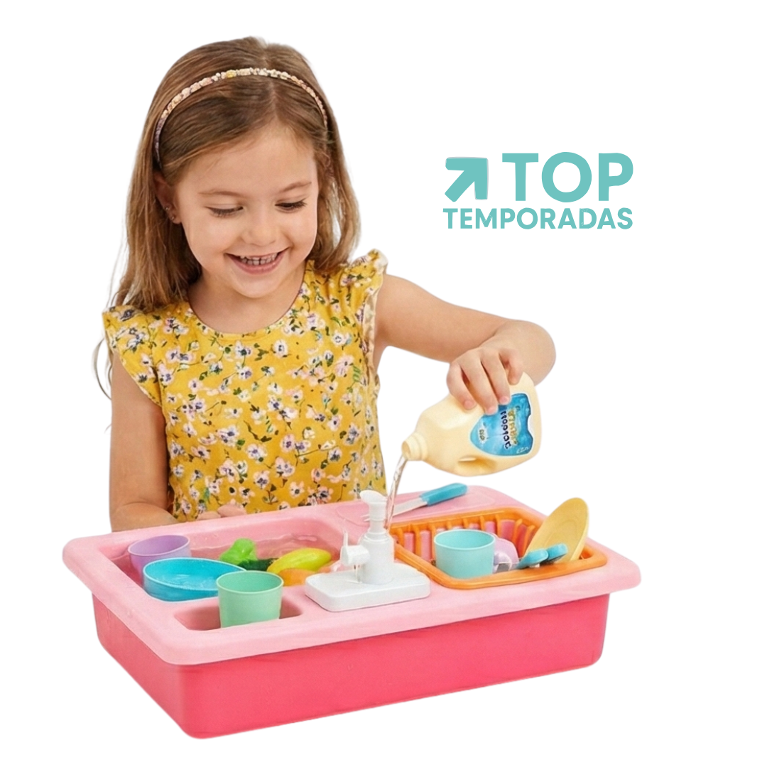 Lavaplatos Infantil Con Agua