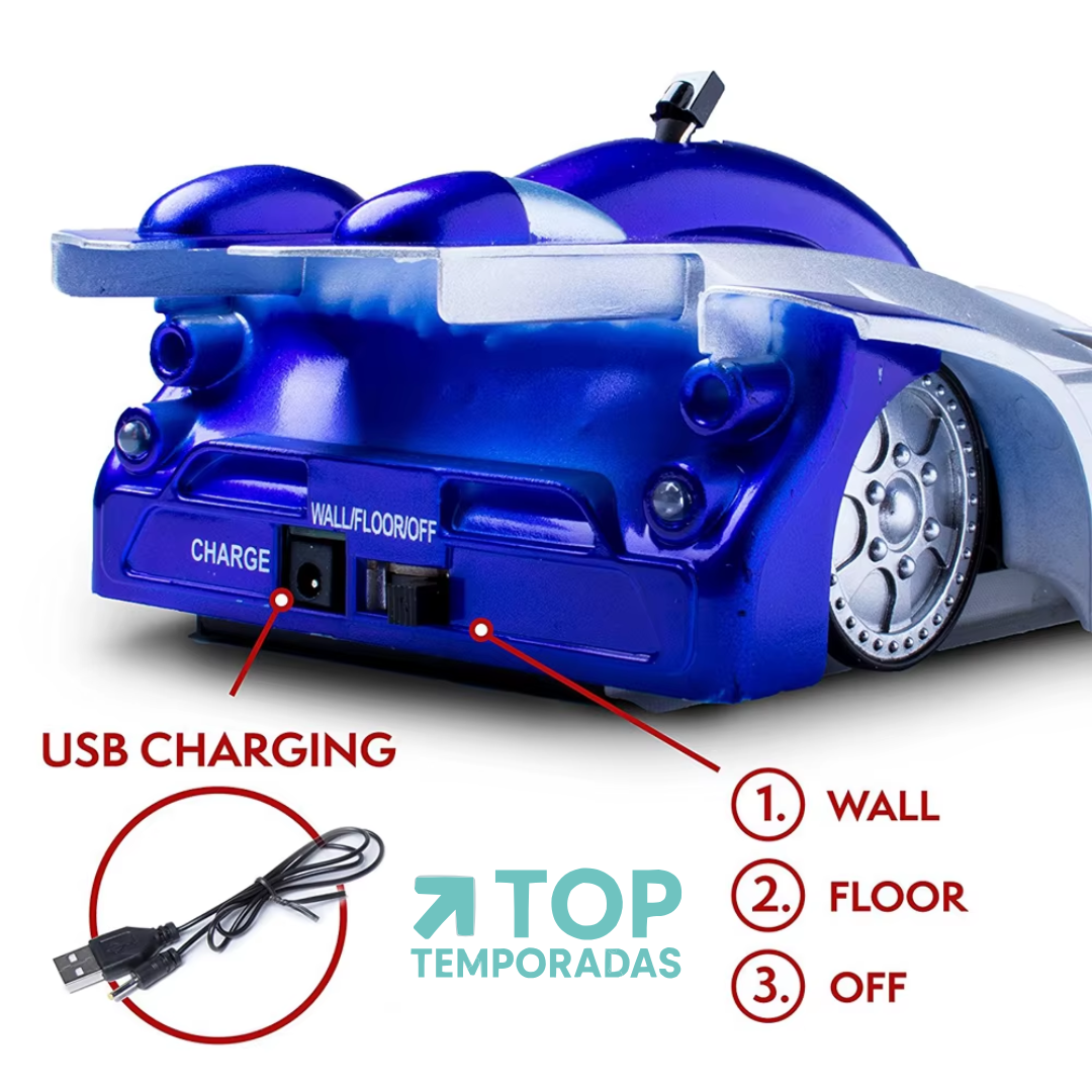 Carro Escalador de Paredes con Control